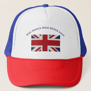 Boné Avental - Bandeira Union Jack com declaração espir
