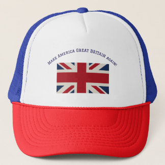 Boné Avental - Bandeira Union Jack com declaração espir