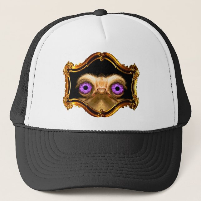 Boné Avestruz dianteira Dourado (Frente)