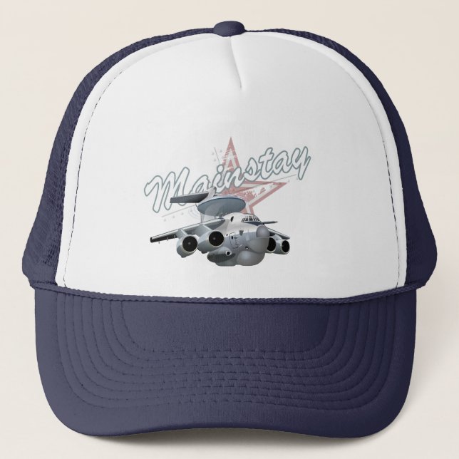Boné Avião militar de animação (Frente)