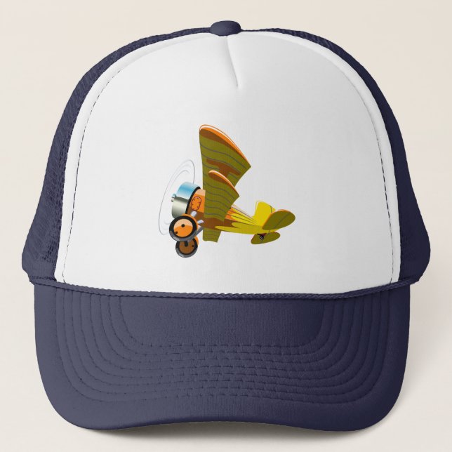 Boné Avião retrógrado de animação (Frente)
