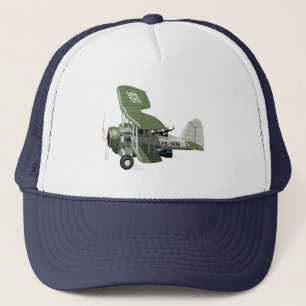 Boné Avião retrógrado de desenho animado