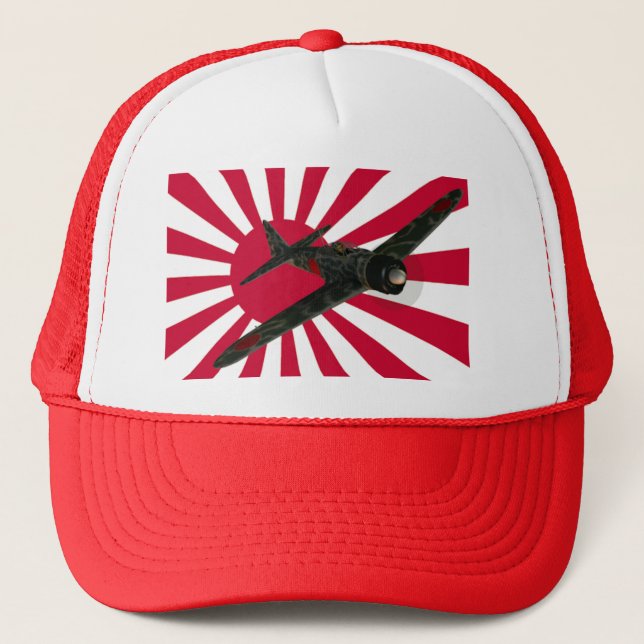 Boné Aviões de lutador zero (Frente)