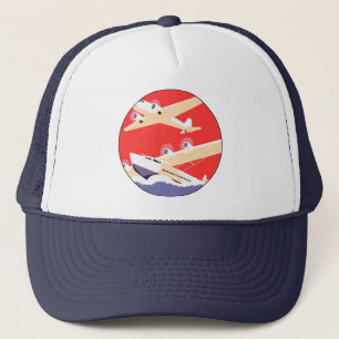 Boné Aviões Vintage