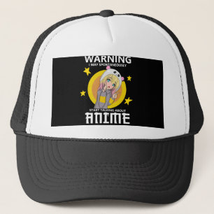 Boné aviso pode começar a falar sobre anime