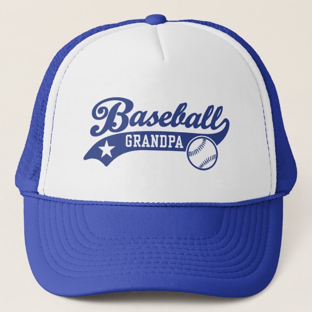 Boné Avô de baseball (Frente)
