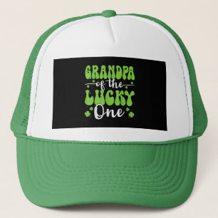 Boné Avô Do Sortudo Primeiro Aniversário St Patrick