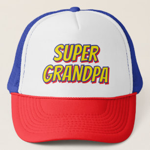 Boné Avô Super Personalizado, Dia dos Pais Super-Herói