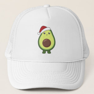 Boné Avocado para o Natal Luzes Engraçadas