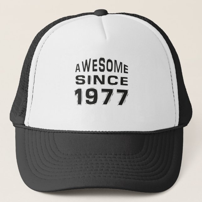 Boné Awesome since 1977 (Frente)
