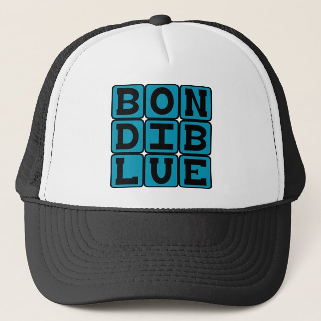 Boné Azul Bondi, Cor (Frente)