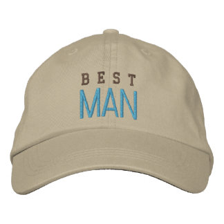 Boné azul de beisebol do melhor homem espírito de 