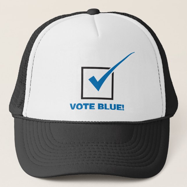 Boné Azul do voto (Frente)