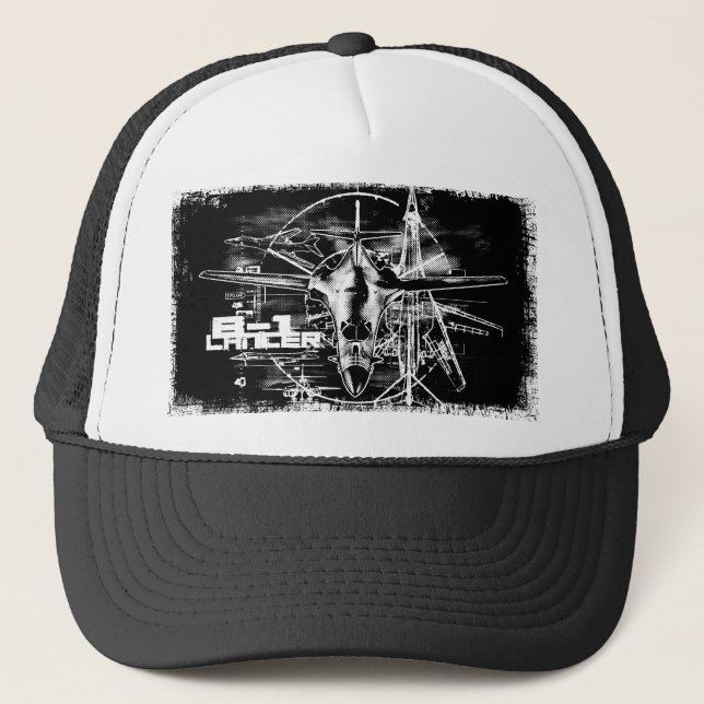Boné B-1 Lancer Trucker Hat (Frente)