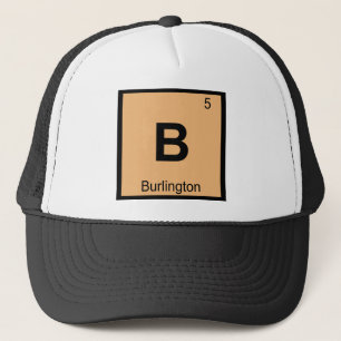 Boné B - Mesa periódica de química de Burlington Verm