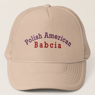 Boné Babcia polonesa americana
