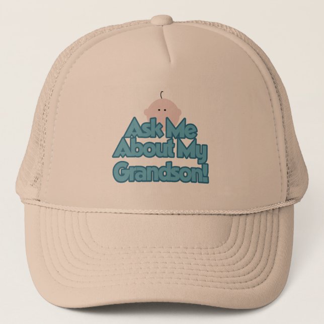 Boné Baby Boy pergunta sobre meus Camisetas e presentes (Frente)