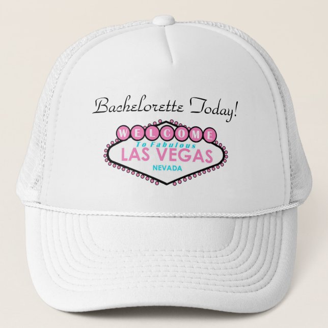 Boné Bachelorette hoje!  Las Vegas Hat (Frente)