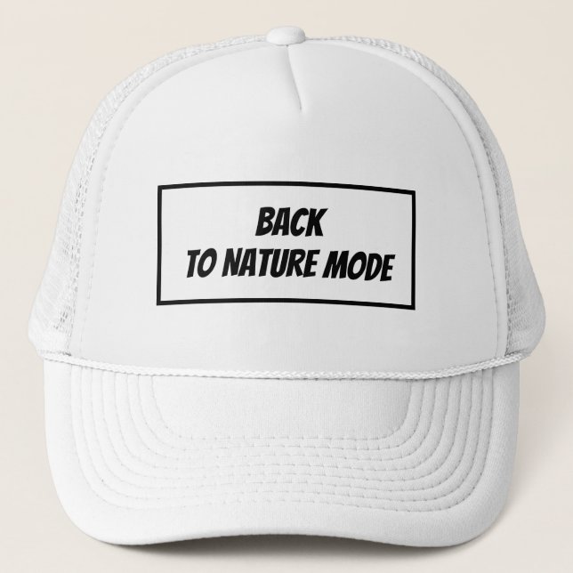 Boné "Back to Nature Mode (Frente)