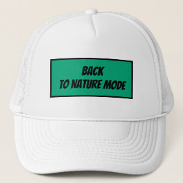 Boné "Back to Nature Mode
