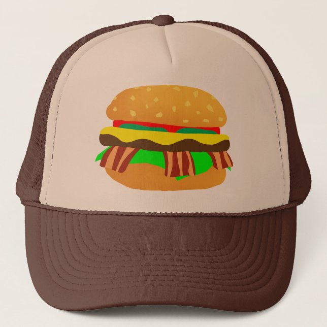 Boné Bacon Cheeseburger (Frente)