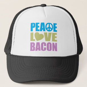 Boné Bacon do amor da paz