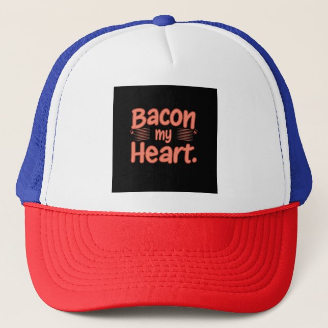 Boné Bacon Meu Coração (Frente)