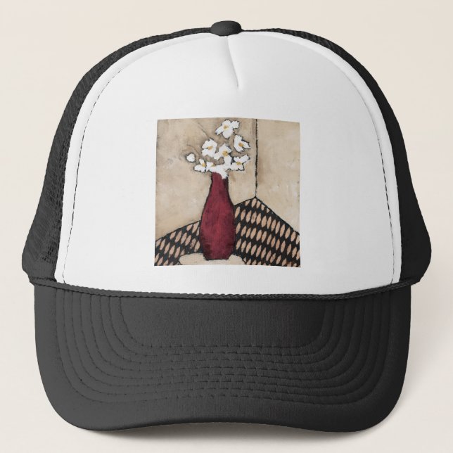 Boné BAG05 Vase.tif vermelho (Frente)