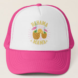 Boné Bahama Mama Vacation Bahamas Hat Cruise Bahamian