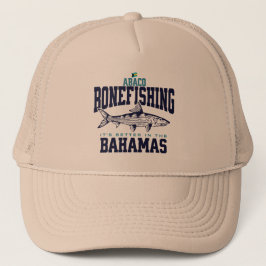 Boné Bahamas Souvenir Presente: Abaco Bahamas Bonefishi