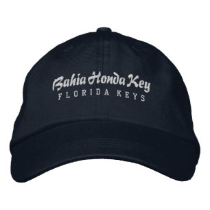 Boné Bahia Honda Key Florida Boriderou Chapéu Baseball