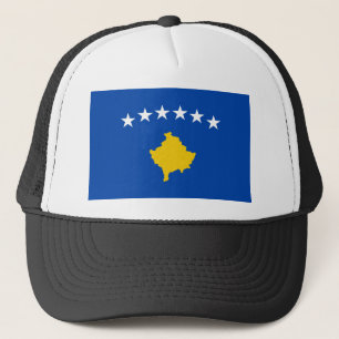 Boné Baixo custo! Bandeira de Kosovo