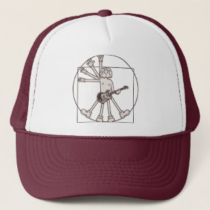 Boné Balancim de Vitruvian dos desenhos animados