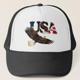 Boné Bald Eagle e USA American Patriot Series Hat