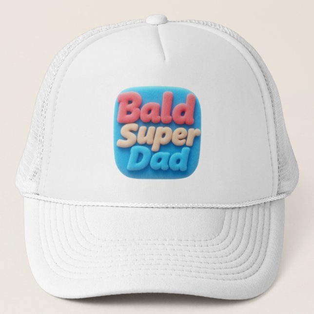Boné Bald Super Dad (Frente)