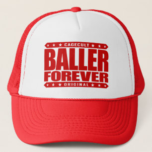 Boné BALLER PARA SEMPRE - os gângsteres nunca Dão-Aci