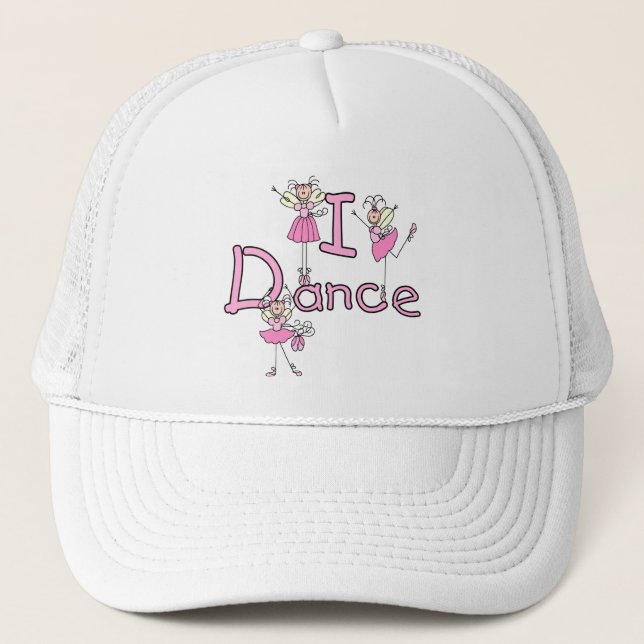 Boné Ballerina Eu Danço Camisetas e Presentes (Frente)