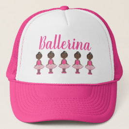 Boné Ballerina Pink Tutu Dança Considerando Dançarino B