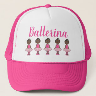 Boné Ballerina Pink Tutu Dança Considerando Dançarino B
