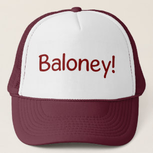 Boné Baloney! Chapéu do juiz