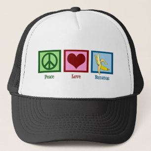 Boné Bananas de Amor pela Paz