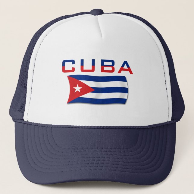 Boné Bandeira 2 de Cuba (Frente)