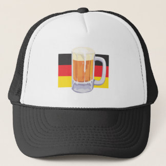 Boné Bandeira alemão com cerveja