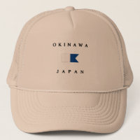 Bandeira alfa do mergulho de Okinawa Japão