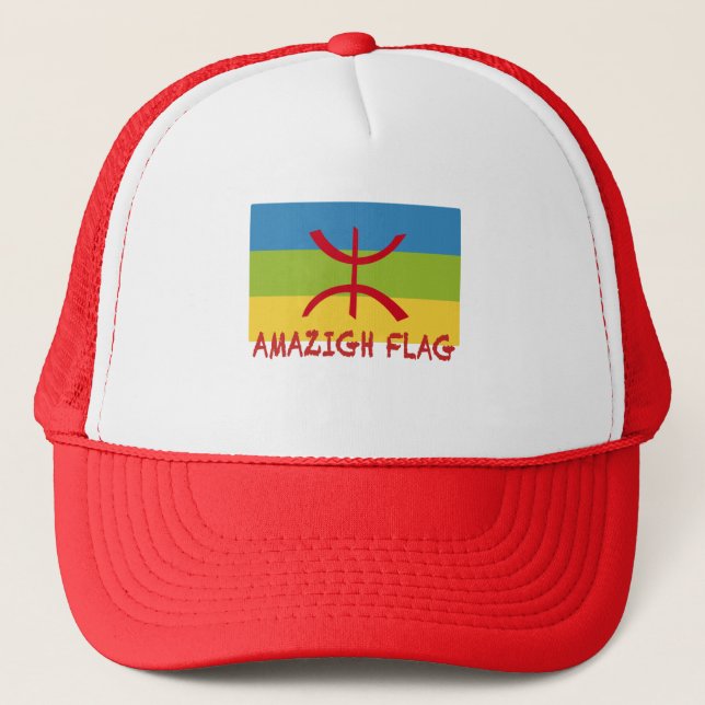 Boné Bandeira Amazigh - berber-Drapeau Amazigh (Frente)