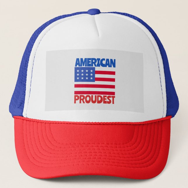 Boné Bandeira Americana (Frente)
