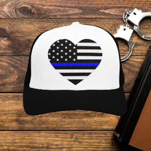 Boné Bandeira Americana de Linha Azul Personalizada