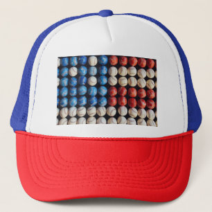 Boné Bandeira Americana do Baseball