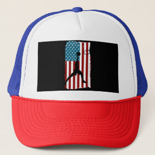 Boné Bandeira Americana dos EUA Basquete Atleta Patriót