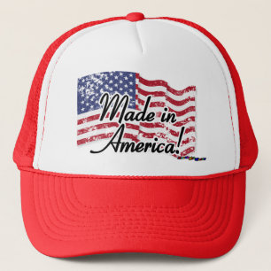 Boné Bandeira americana - feita em América! - afligido